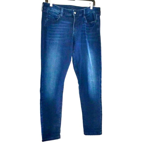 Arizona Women's High Rise Dark Wash Skinny Jeans Size 11 - Picture 5 of 6